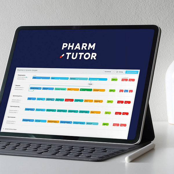 Внедрение CRM и управленческой отчетности для Pharm Tutor